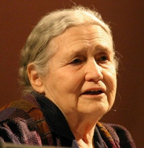 Doris Lessing recibió el Premio Nobel de Literatura en 2007.